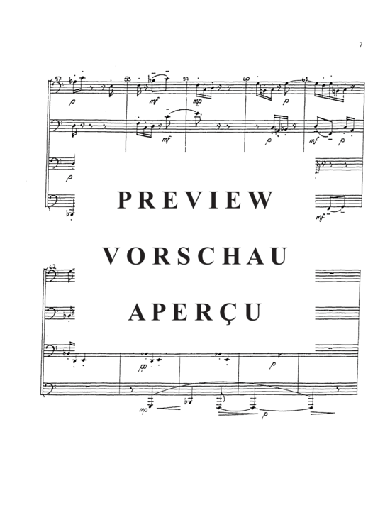 Product gallery: Page 11 of 21 Tuba Quartet: Study in Motions, Hymn, and Finale , , (Tuba Quartett EETT)