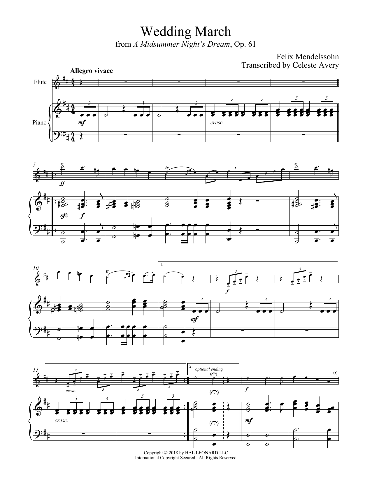 Produktbild zu: Wedding March