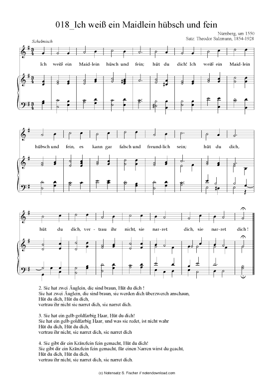 Produktbild zu: Ich weiß ein Maidlein hübsch und fein Nürnberg, um 1550  