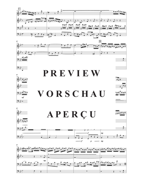 Produktgalerie: Seite 3 von 14 Fuge in G-Moll, , (2xTrompete in B, Horn in F, Posaune)