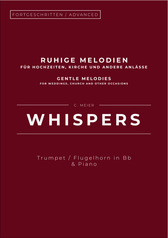 Produktbild zu: Whispers - Gentle Melodies for Weddings, Church, and Other Occasions