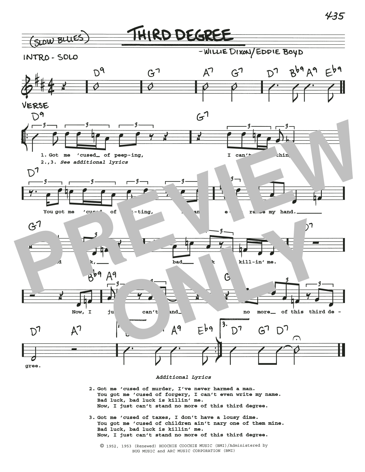 Produktbild zu: Third Degree