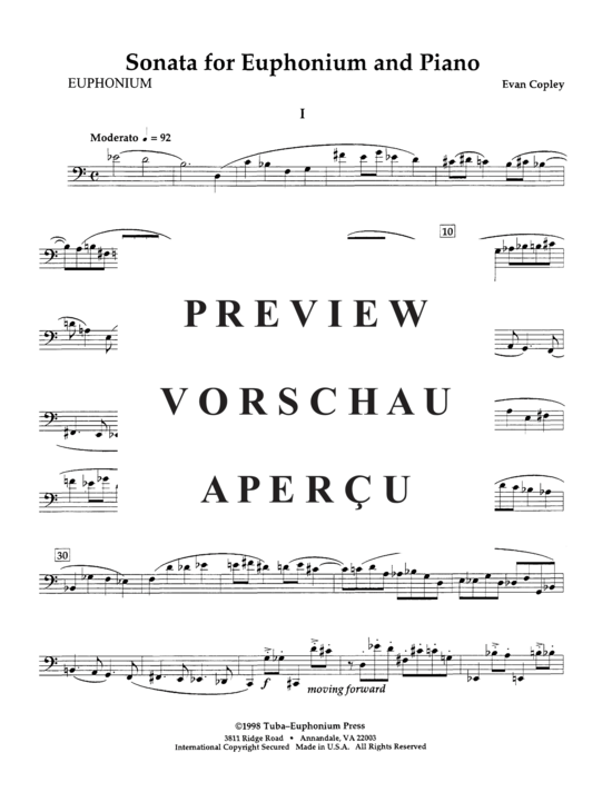Product gallery: Page 19 of 21 Sonata , , (euphonium + piano)