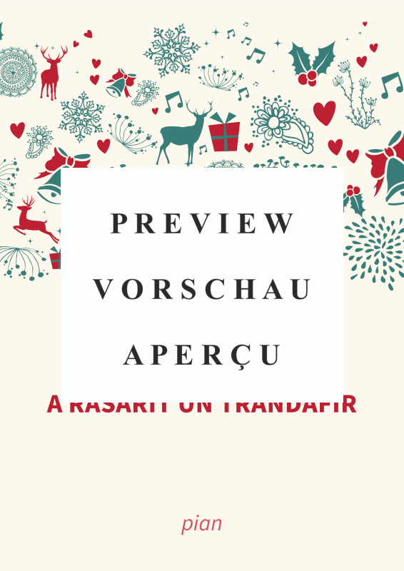 Produktgalerie: Seite 2 von 5 A rasarit un trandafir - Un clasic de Craciun u?or ?i contemplativ, , Klavier Solo