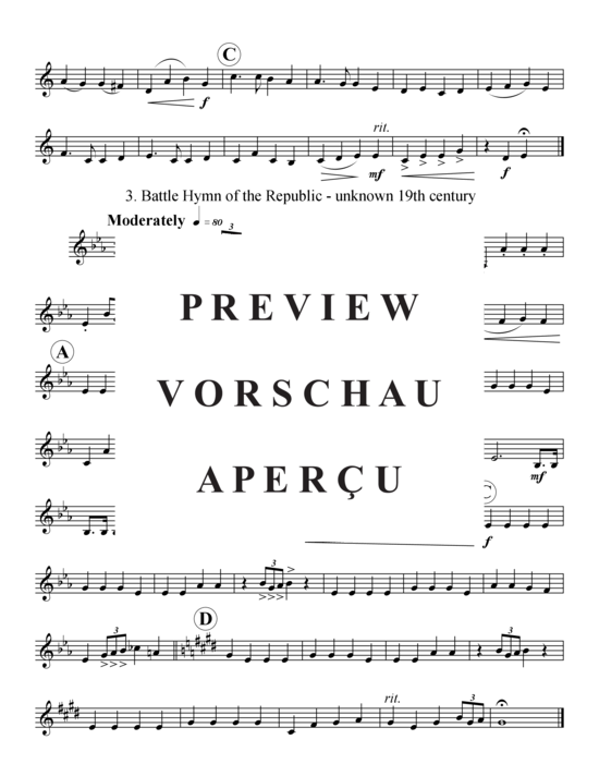 Produktgalerie: Seite 10 von 12 Americana 3 Stücke , , (Hornquartett)