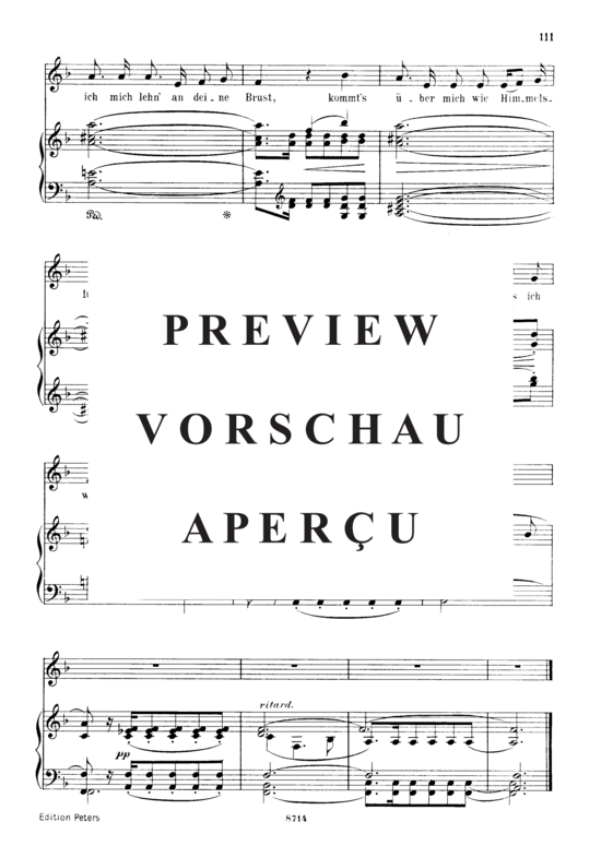 gallery: Wenn ich in deine Augen seh Op.48 No.4, , Gesang mittel und Klavier