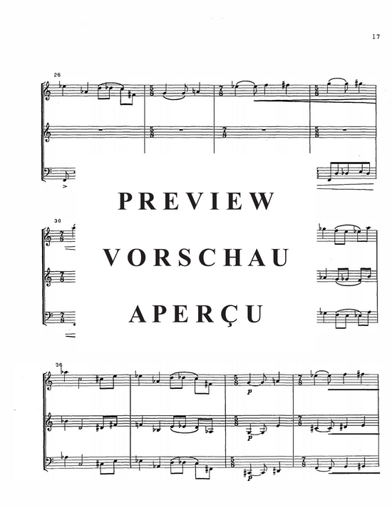 Product gallery: Page 20 of 21 Suite Time , , (flute, clarinet and bassoon)