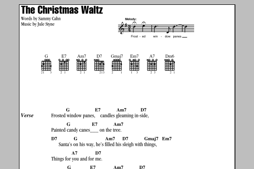 Product gallery: Page 1 of 1 The Christmas Waltz, Jule Styne