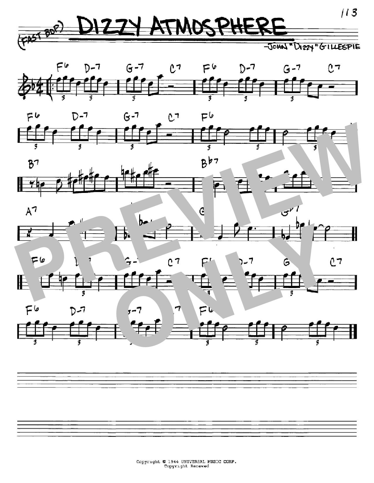 Produktbild zu: Dizzy Atmosphere