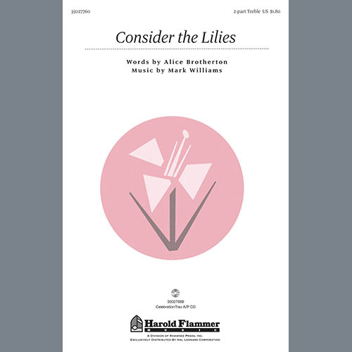cover: Consider The Lilies, Alice Williams Brotherton, Chor