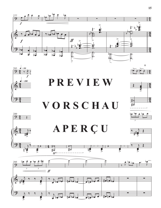 Product gallery: Page 17 of 21 Impromptu for Two , , (euphonium + piano)