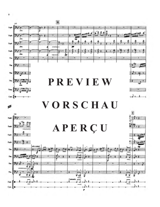 Produktgalerie: Seite 12 von 21 Danse Bacchanale , , (Tuba Ensemble EEEETTTT + Percussion)
