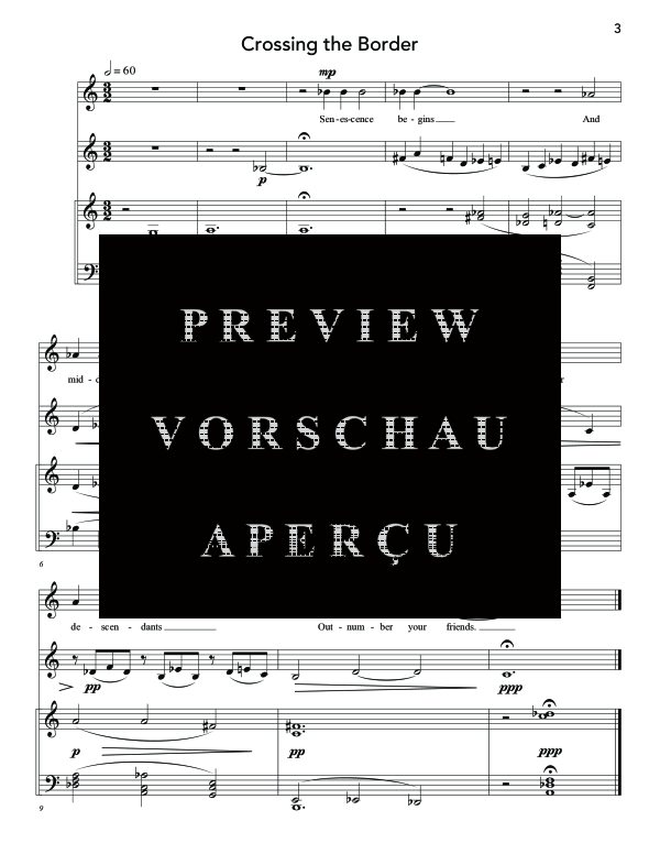 Produktgalerie: Seite 9 von 11 Bed Riddance, , (Trio Sopran, Klarinette und Klavier)