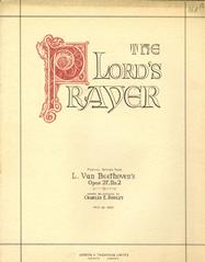 cover: The Lord's Prayer, Ludwig van Beethoven