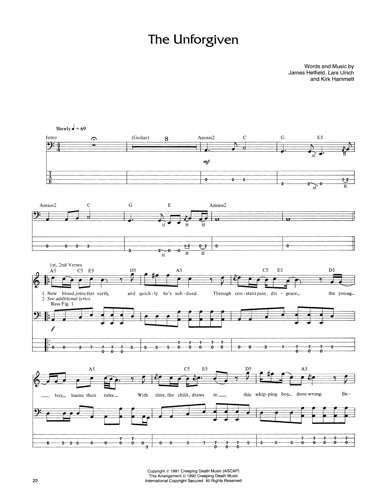 Produktgalerie: Seite 1 von 1 The Unforgiven, Metallica