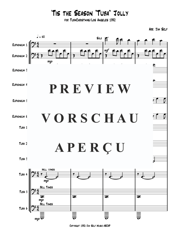 Produktgalerie: Seite 5 von 11 Tis the Season Tuba Jolly, , (Tuba Ensemble EEEEEETTTTTT)