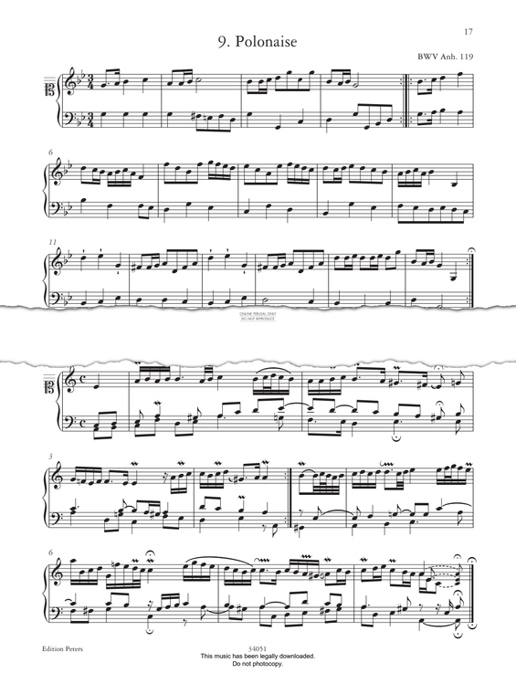 Product picture to: Choral 'Wer nur den lieben Gott lässt walten' BWV 691 (from 'The Anna Magdalena Notebook 1725')