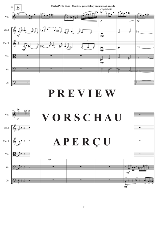 Product gallery: Page 9 of 21 Concerto für Violine und Streichorchester , , (score and solo part)