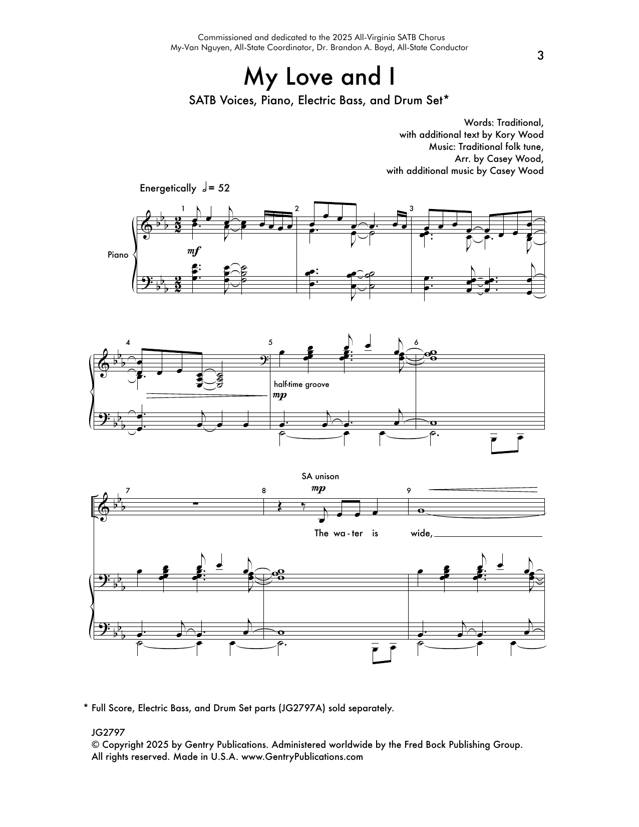 Produktgalerie: Seite 1 von 1 My Love And I, Casey Wood, Chor