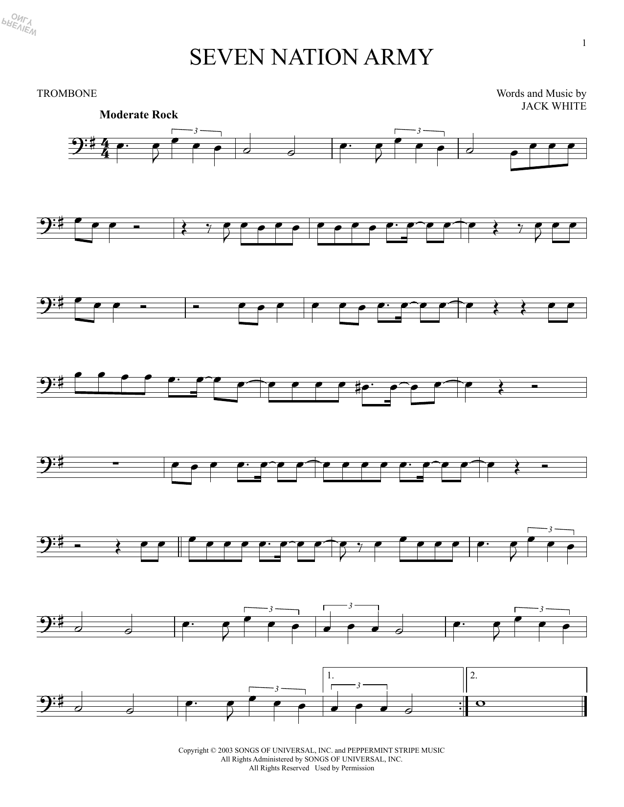 Product gallery: Page 1 of 1 Seven Nation Army, White Stripes