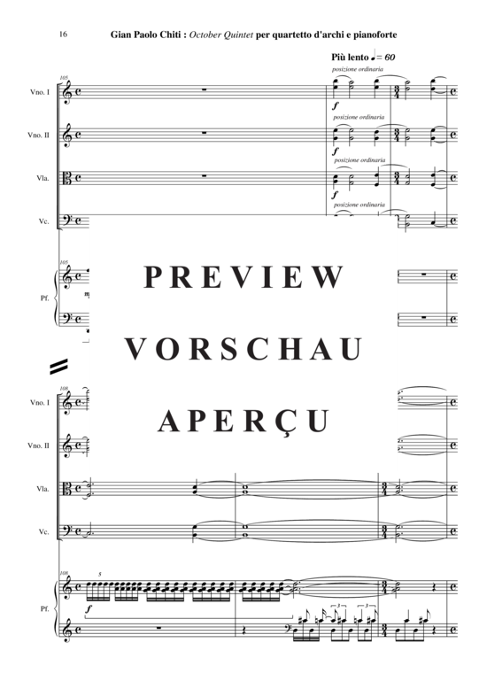 Produktgalerie: Seite 17 von 21 October Quintet , , (Streicherquartett + Klavier)