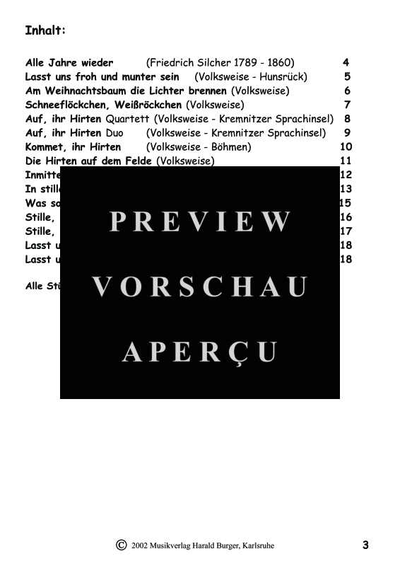 gallery: Alle Jahre wieder, , Gitarren-Ensemble 2-4 Gitarren