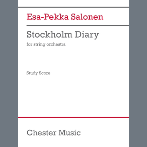 cover: Stockholm Diary (Study Score),