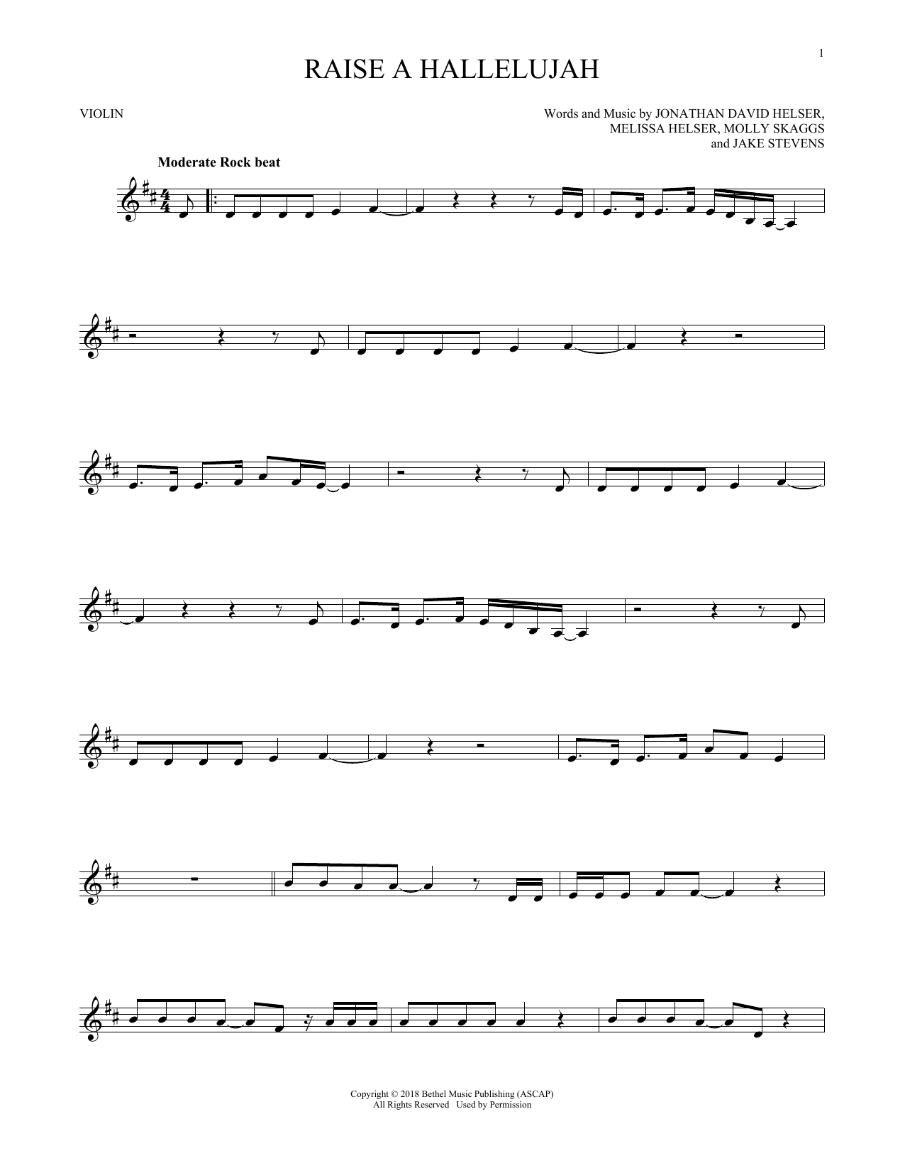 Product gallery: Page 1 of 1 Raise A Hallelujah, Bethel Music