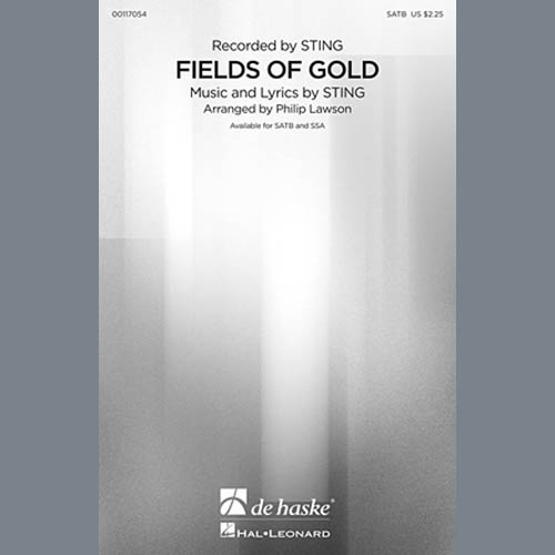 cover: Fields Of Gold (arr. Philip Lawson), Sting, Chor