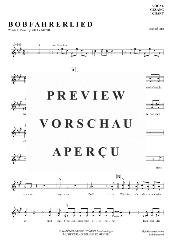 gallery: Bobfahrer-Lied, Buam, Troglauer, Gesang