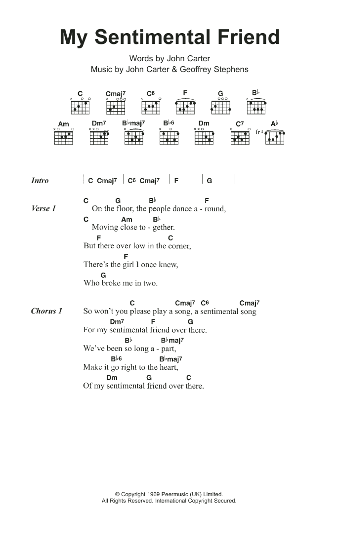 Product picture to:  My Sentimental Friend - Herman's Hermits