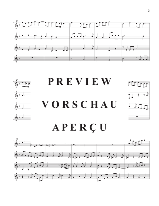 gallery: Canzona (3 Trompeten in B und 1 Basstrompete/Posaune) , ,  (opt. Bass-Stimme für Teil 4)