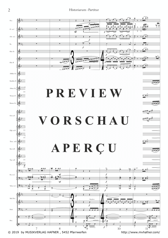 Product gallery: Page 6 of 11 Historiarum - 777 Jahre Markt Werfen, , (large wind orchestra)