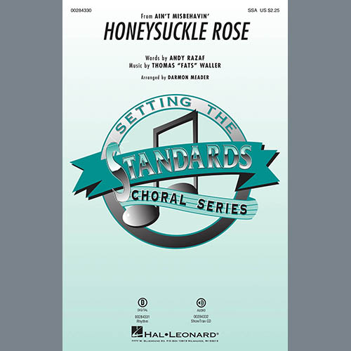 Product picture to: Honeysuckle Rose (arr. Darmon Meader)
