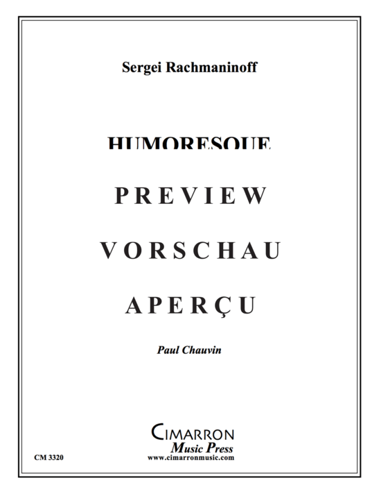 Produktgalerie: Seite 2 von 18 Humoresque , , (Blechbläserquintett)