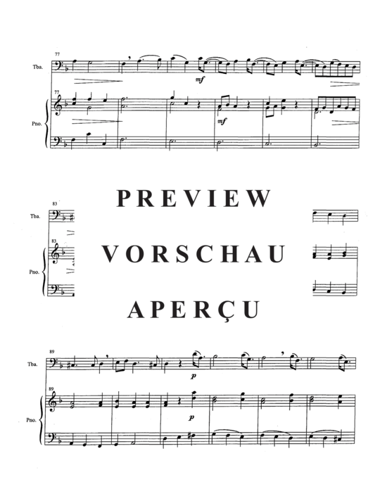 Produktgalerie: Seite 9 von 12 Sonata in D Minor , , (Tuba + Klavier)