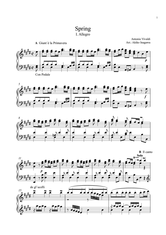 Produktgalerie: Seite 1 von 11 Four Seasons complete (12 movements), Inagawa, Akiko, Klavier Solo