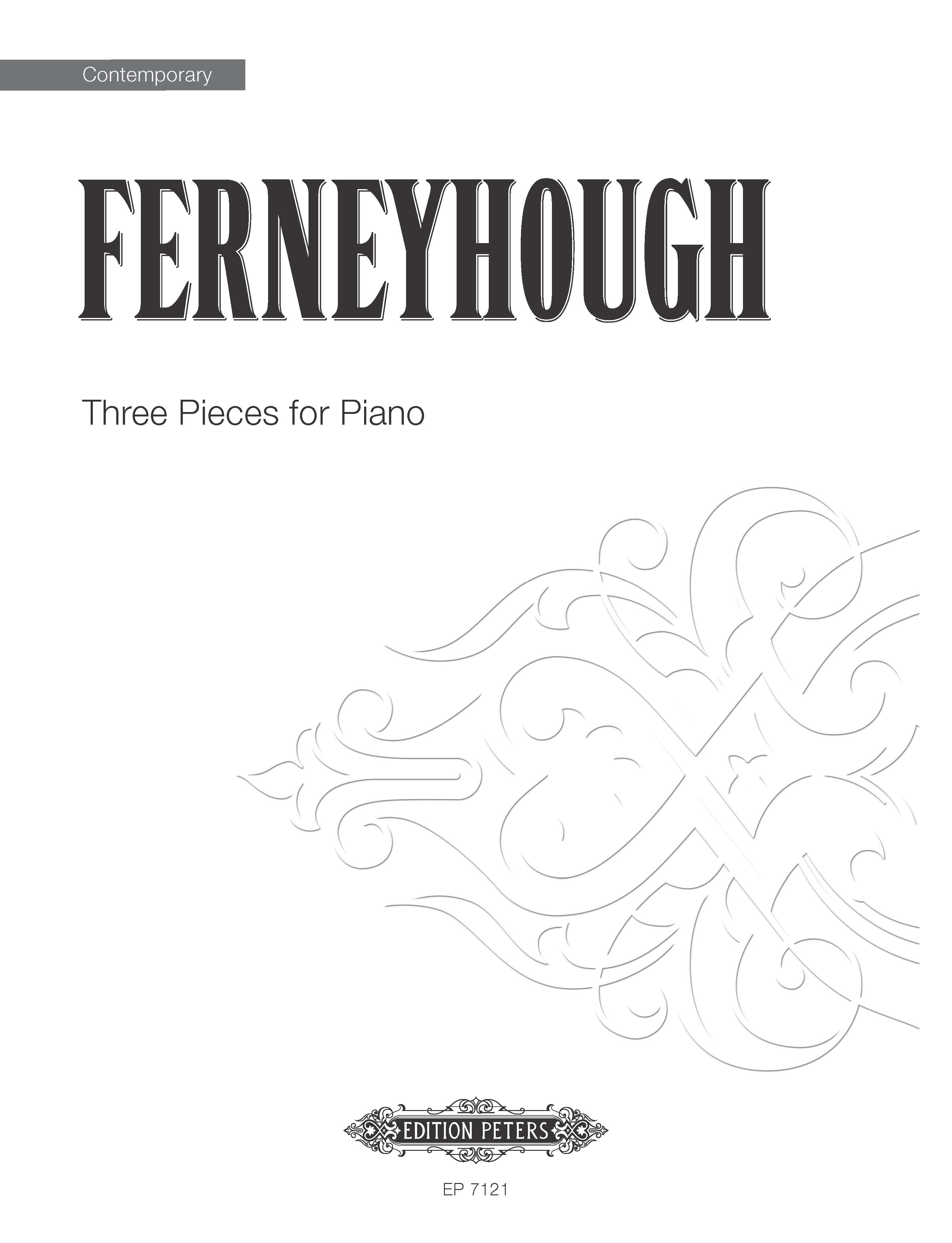 Produktbild zu: Three Pieces For Piano