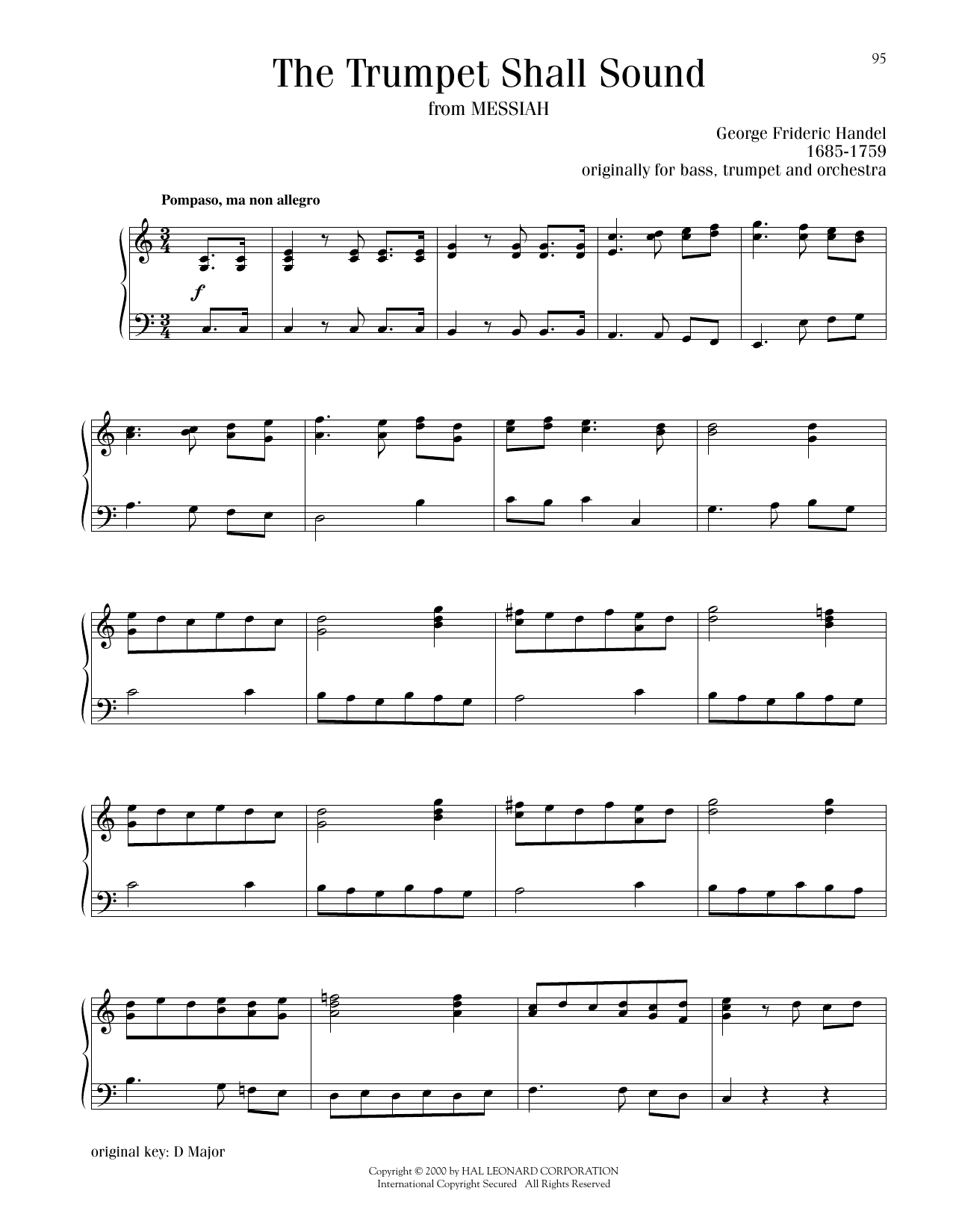Product picture to: Trumpet Shall Sound
