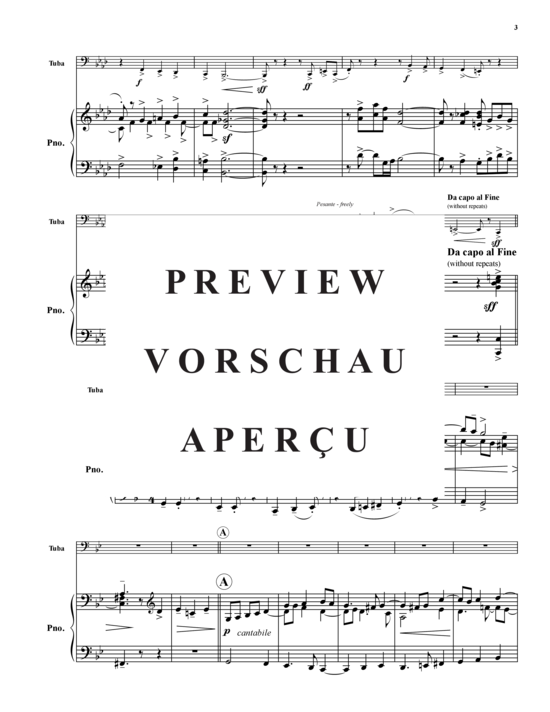 Product gallery: Page 4 of 14 Concerto Grosso , , (tuba + piano)