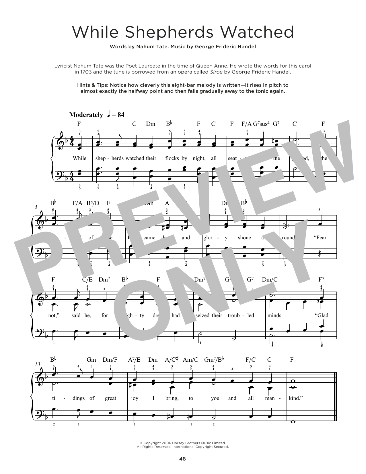 Produktbild zu: While Shepherds Watched Their Flocks