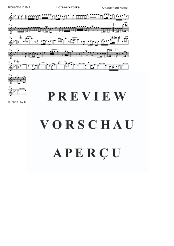 Product gallery: Page 4 of 11 Loferer-Polka, , (woodwind and brass)