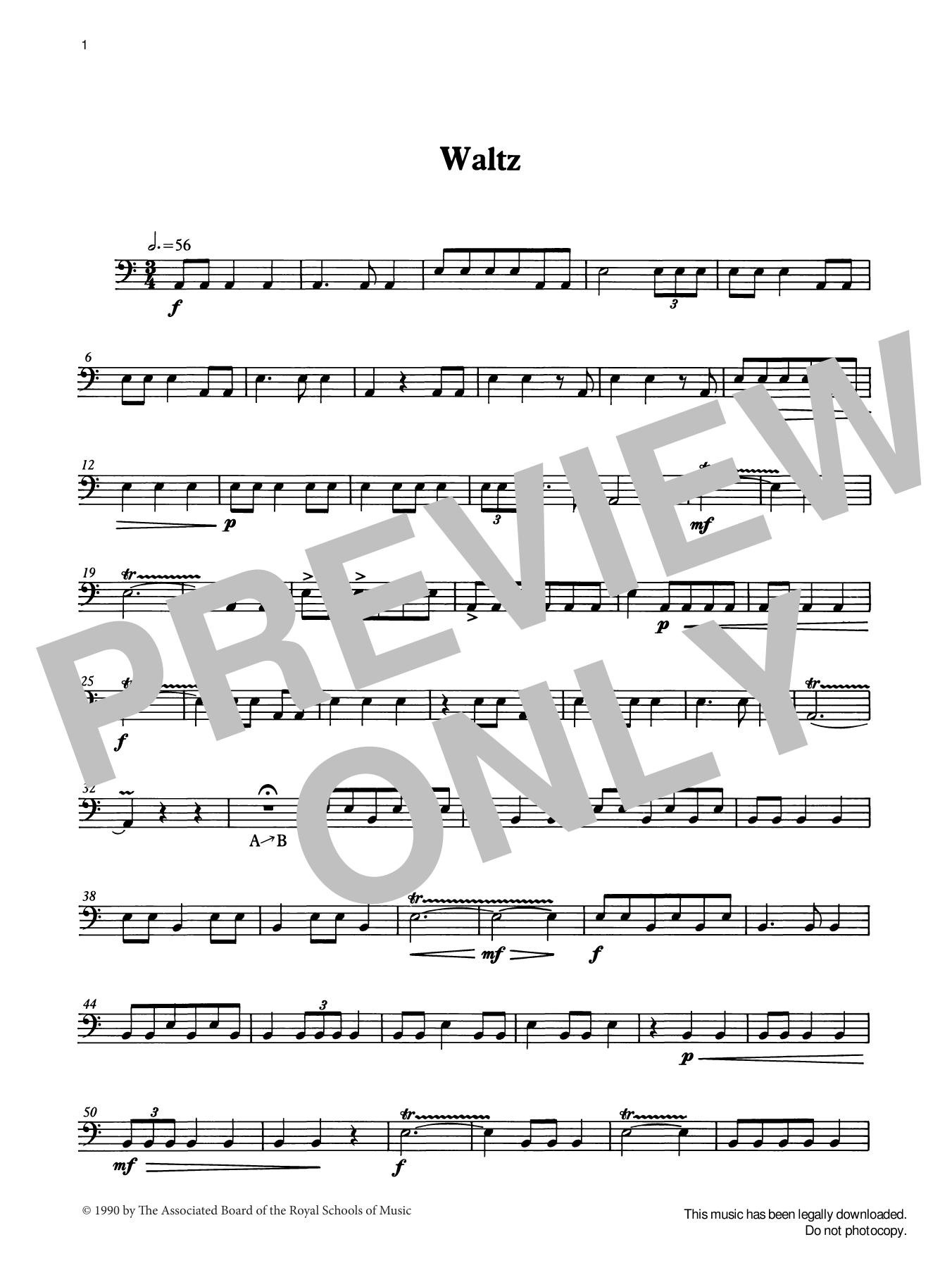 Produktgalerie: Seite 1 von 1 Waltz from Graded Music for Timpani, Book II, Ian Wright, Percussion