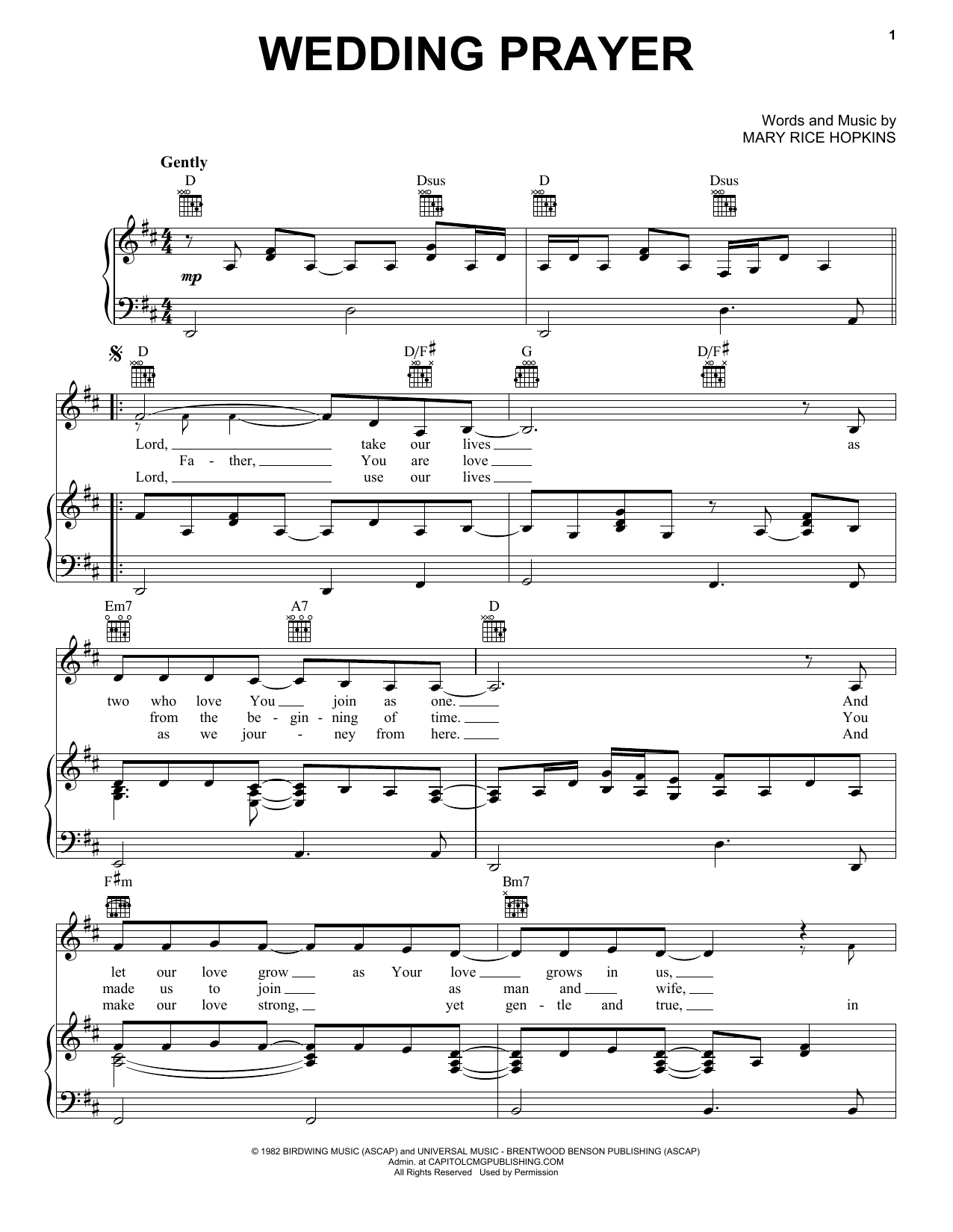 Produktbild zu: Wedding Prayer