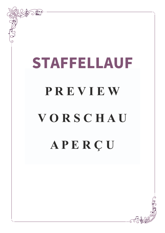 Produktgalerie: Seite 2 von 7 Staffellauf - Lebhaftes Scherzo für Klavier in D-Dur, , Klavier Solo