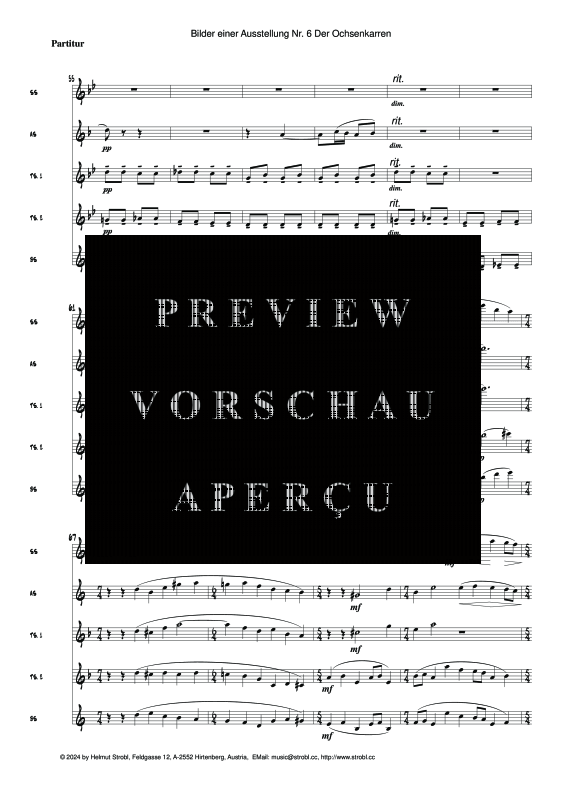 Produktgalerie: Seite 6 von 11 Der Ochsenkarren, , Saxophon Quintett
