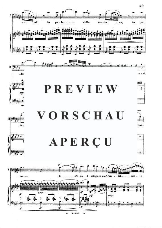 Produktgalerie: Seite 3 von 4 Bel sogno beato, , Gesang und Klavier