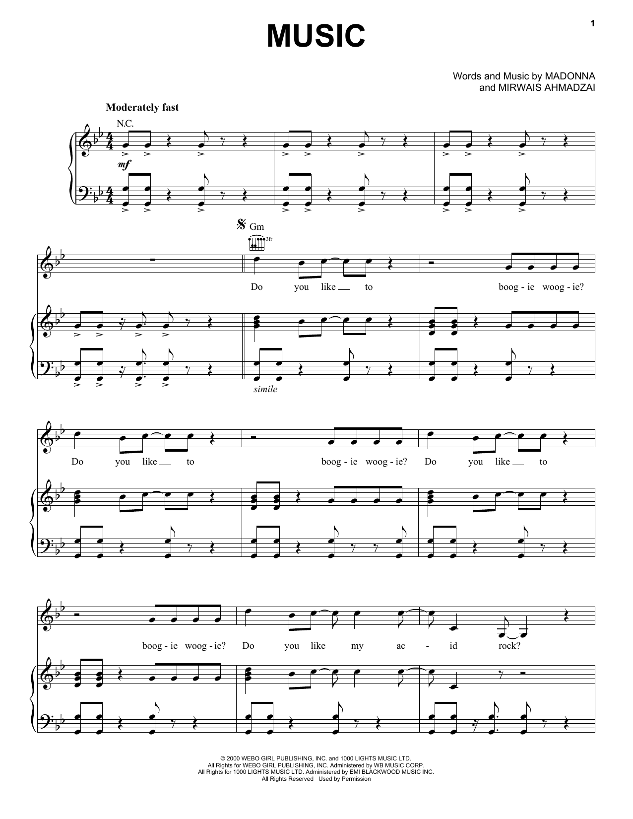 Produktbild zu: Music