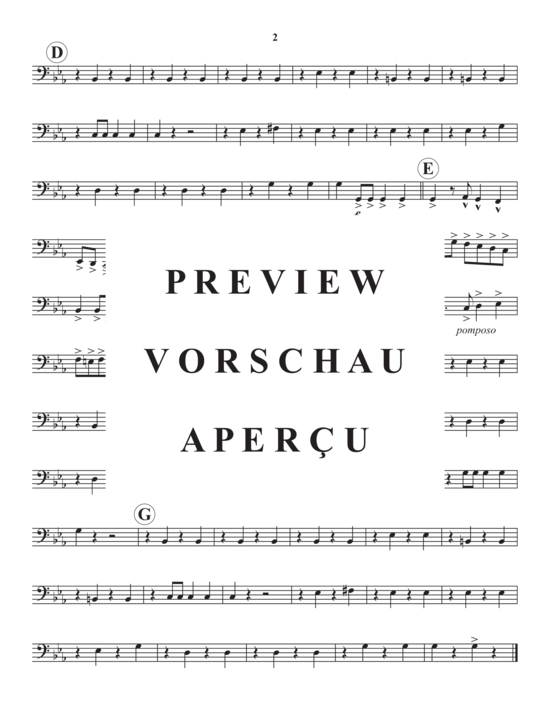 Product gallery: Page 16 of 18 Carrollton March , , (Tuba Quartett EETT)