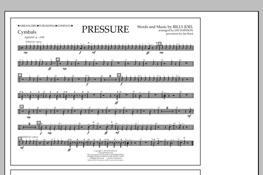 Produktbild zu:  Pressure - Cymbals - Jay Dawson